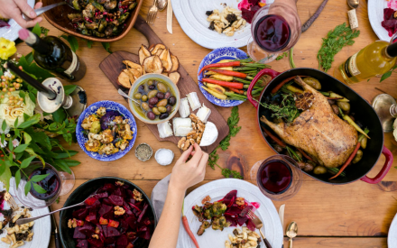 thanksgiving table