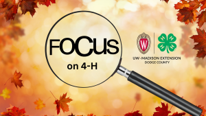 Focus on 4-H for October 8th, 2025