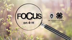 Focus on 4-H for April 8th, 2026