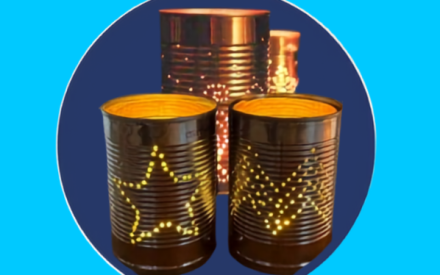 Teen Scene: DIY Tin Lanterns