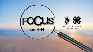 Focus on 4-H for July 8th, 2026